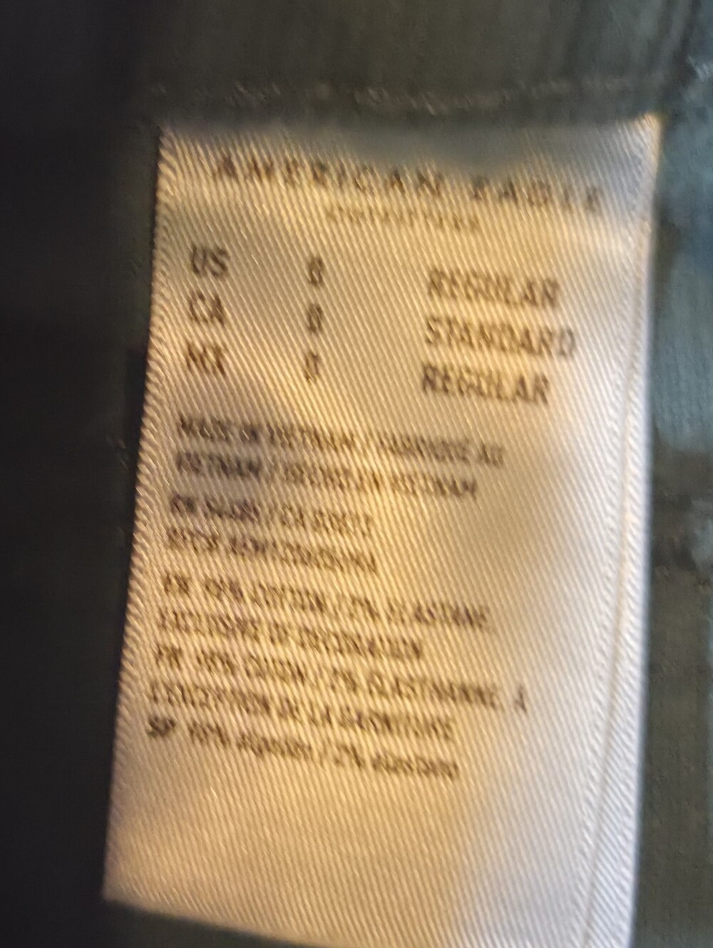 American Eagle Hi-Rise Flare Corduroy Pants – Size 0 - Picture 6 of 6